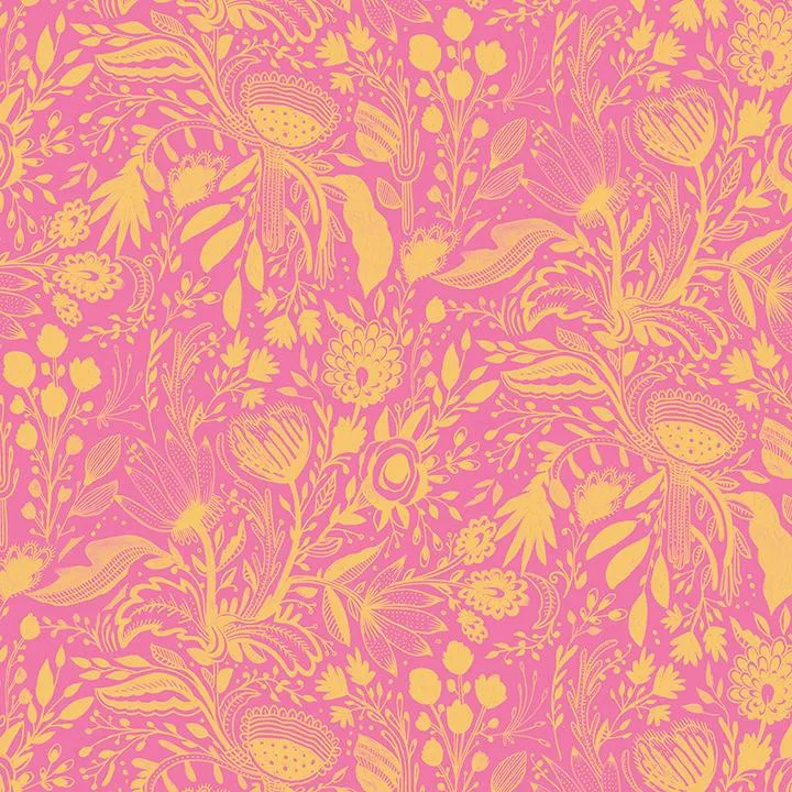 Benartex, Gentle Warriors, Dreaming Colors, Peony