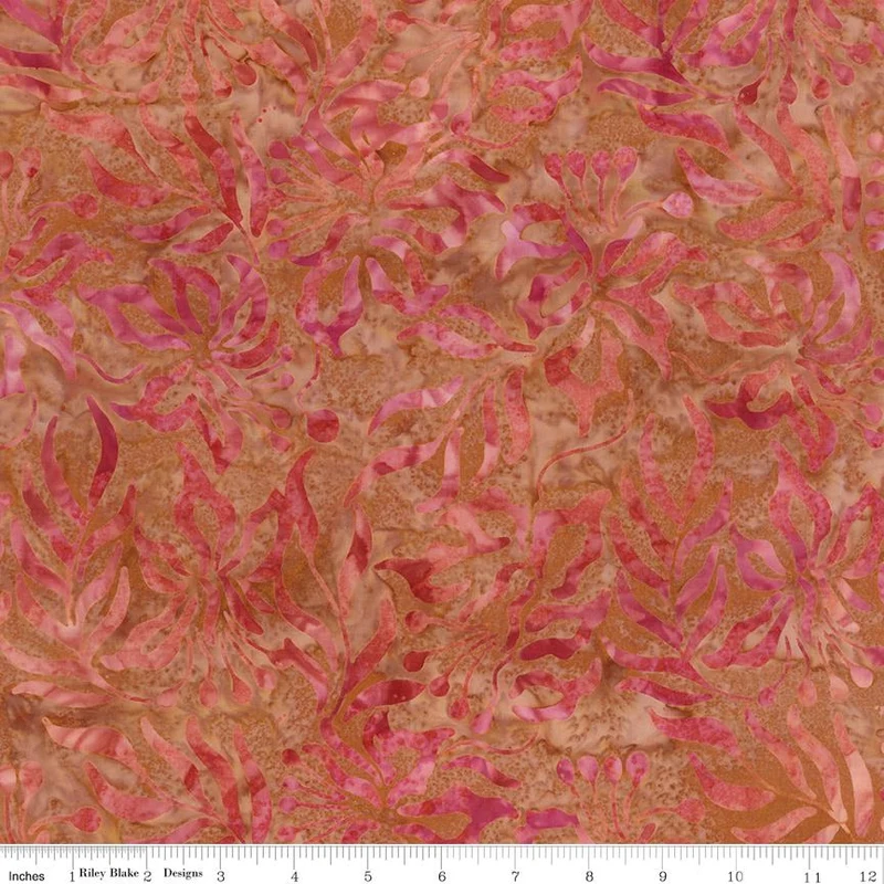 Riley Blake, Expressions, Carnival Glass Batiks, Wistful Mauve