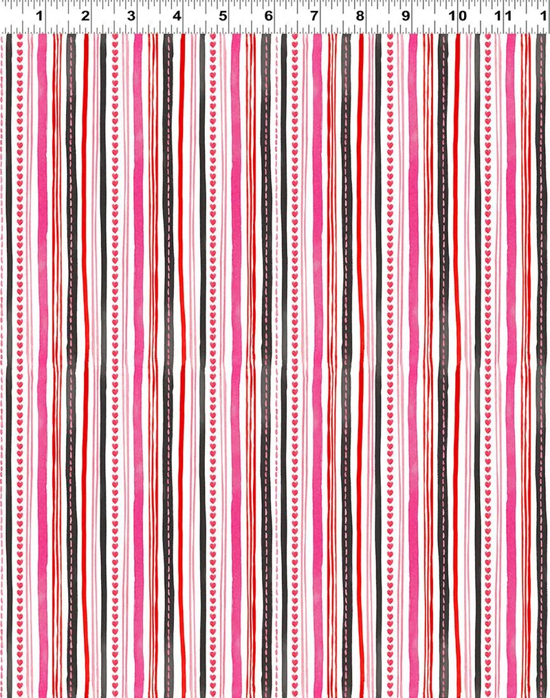 Clothworks, Love Matters, Stripe, Multi