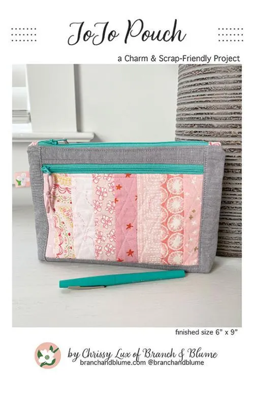 Branch & Blume, JoJo Pouch Pattern