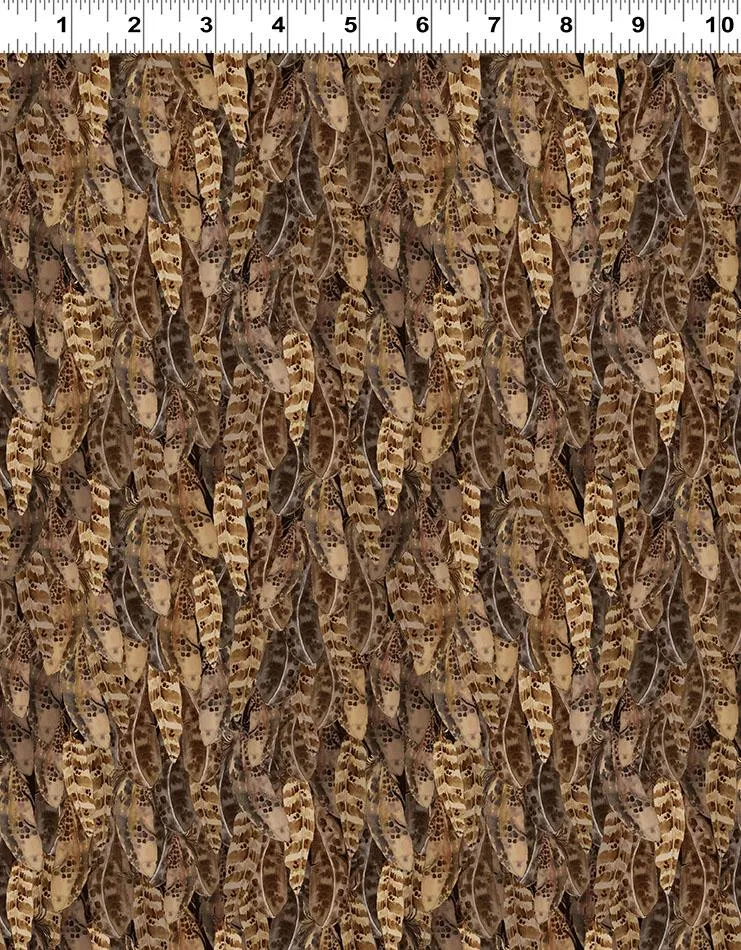 Clothworks, Night Whispers, Feathers, Caramel