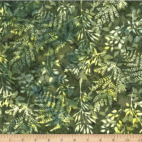 Hoffman , Bali Baik, Leafy Branches, Herb Green