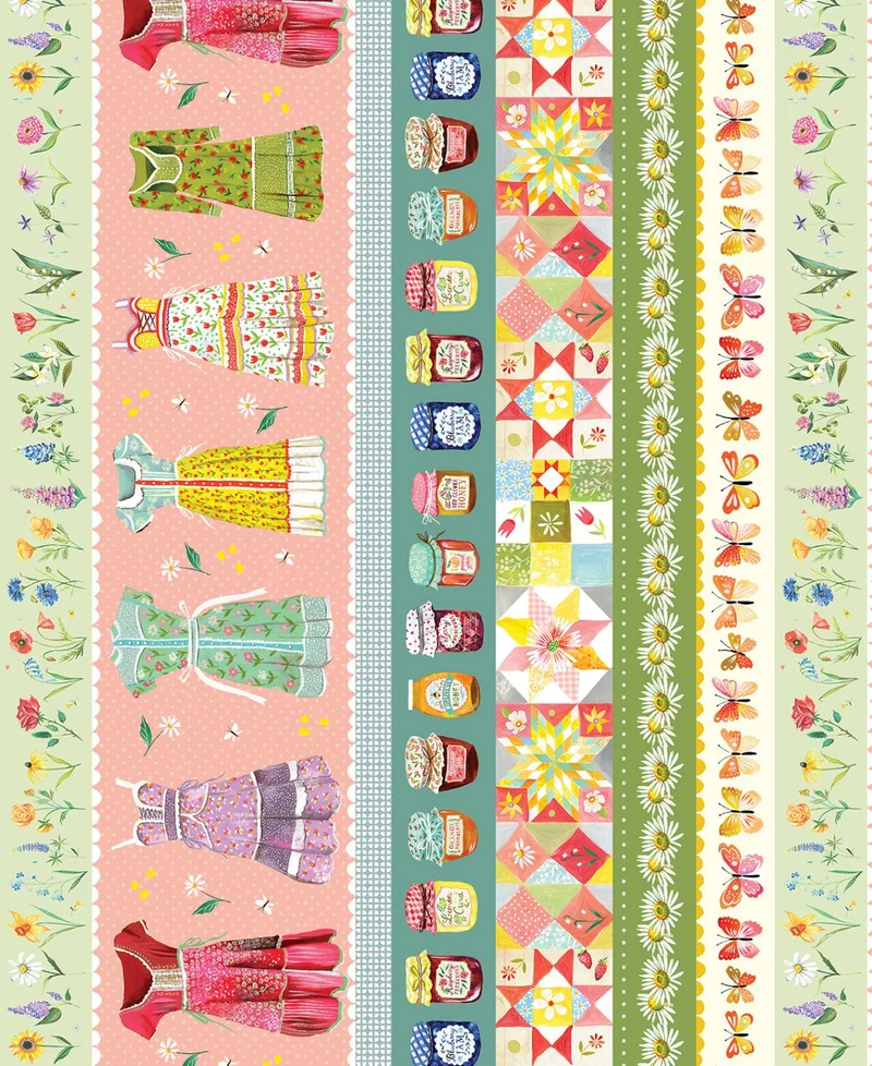 Benartex, A Prairie Heart, Stripe