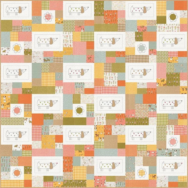 Sweetwater Designs, Puppy Chow Quilt Pattern