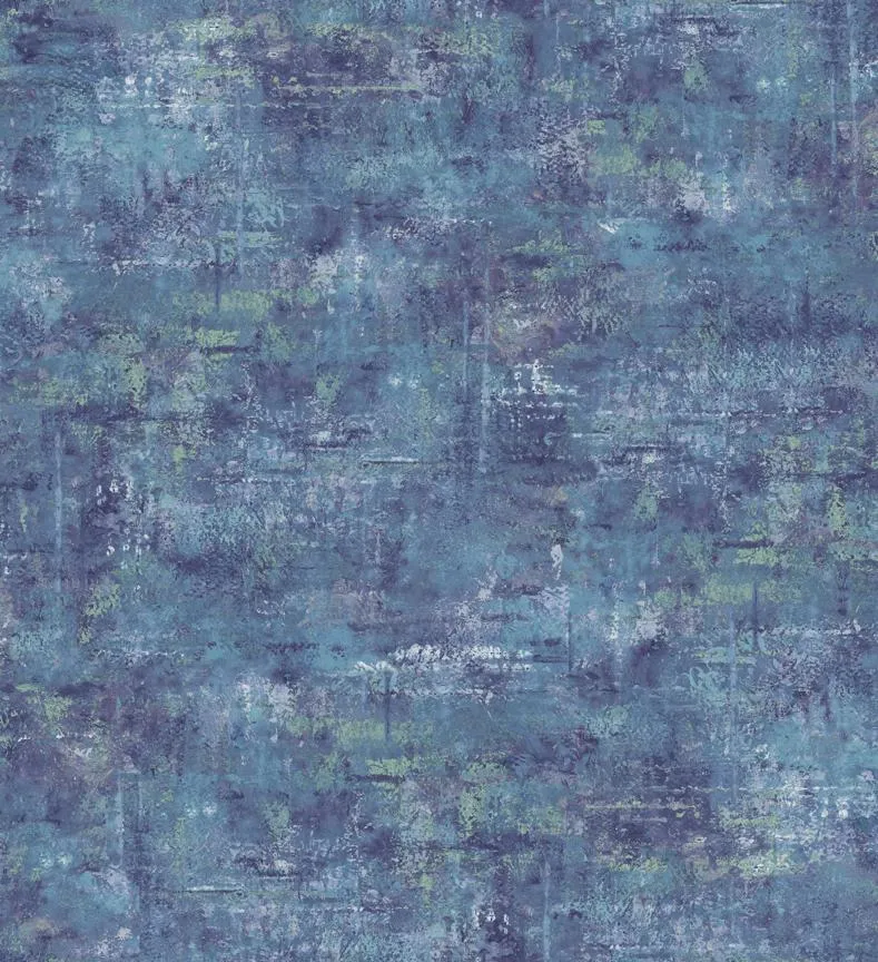 QT Fabrics, Vibe, 45" Blender, Denim