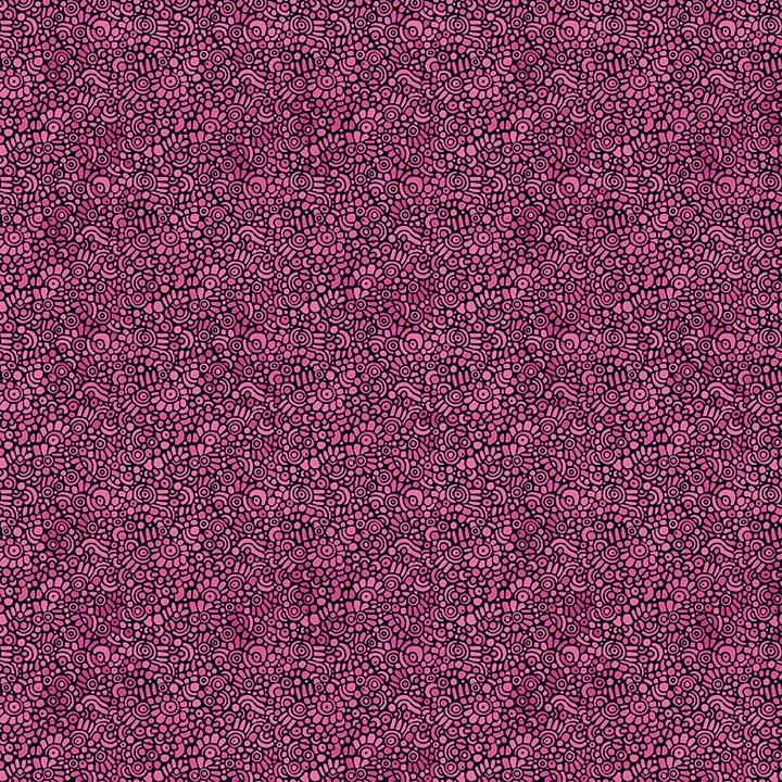 Benartex Fabric, Small Wonders, Pebble Mosaic, Magenta