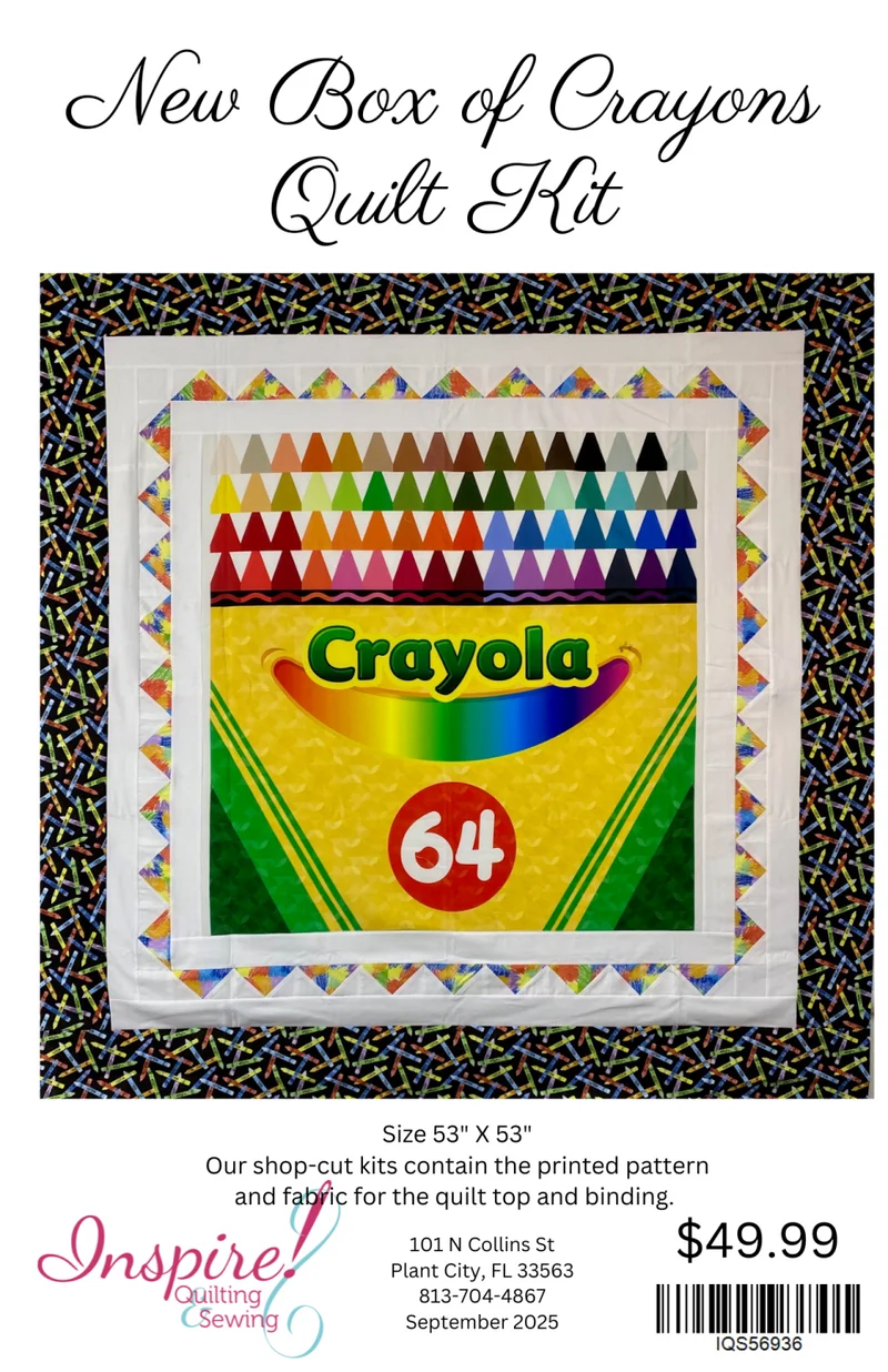 New Box of Crayons Quilt Kit