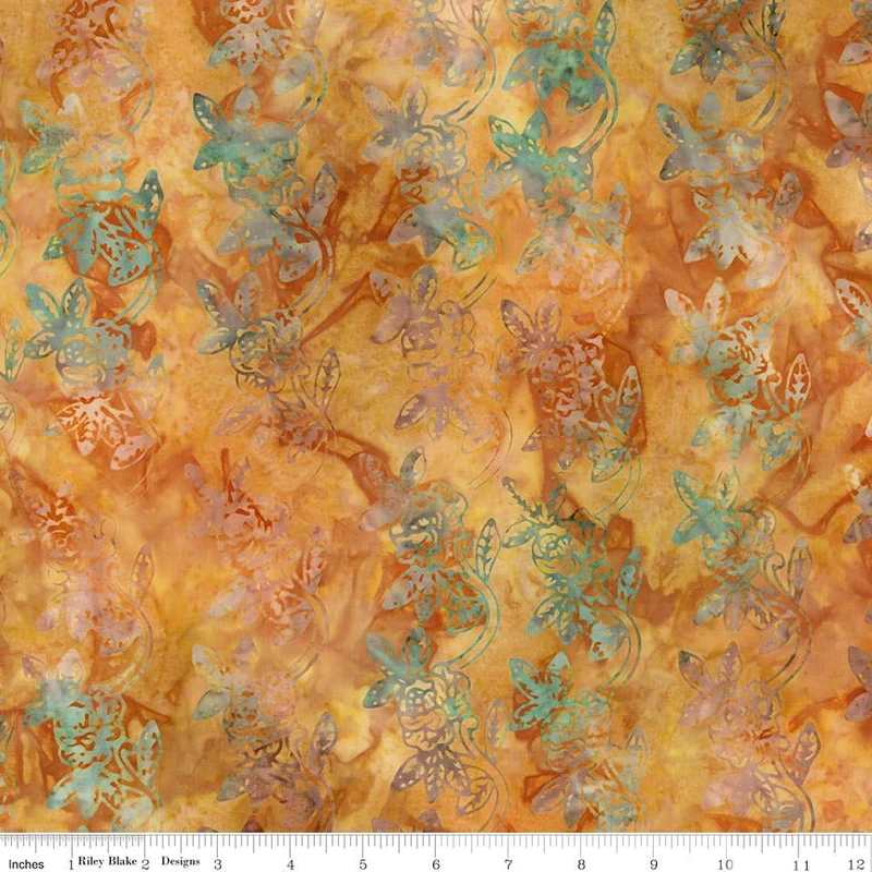 Riley Blake, Kalinda Batiks, Espresso, Fanfare
