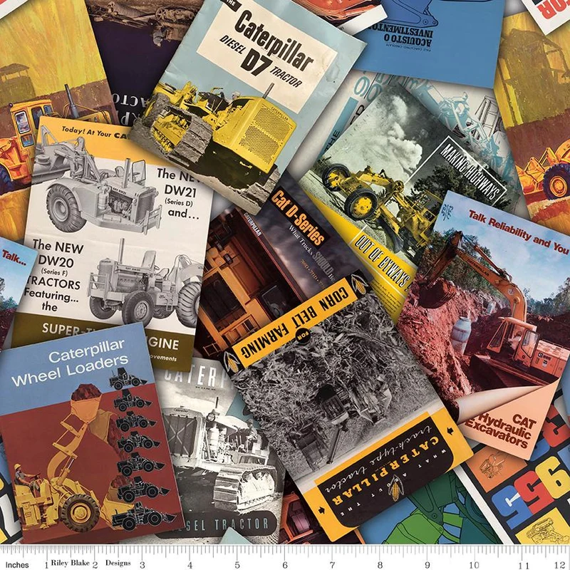Caterpillar 100yr,Vintage Brochures, Multi