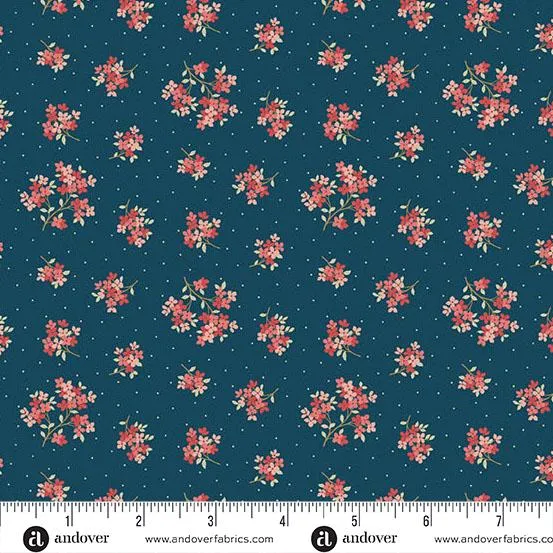 Andover, Laundry Basket Quilts, Lighthouse,Light Blue