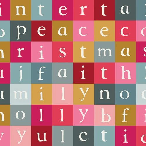 Art Gallery Fabrics, Adventale, Letters To Santa,