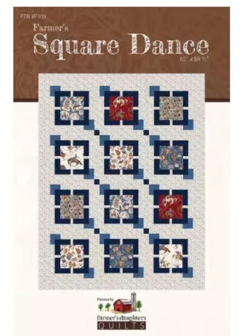 Square Dance Quilt Pattern