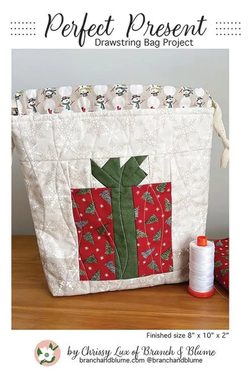 Branch & Blume, Perfect Present Drawstring Bag Pattern