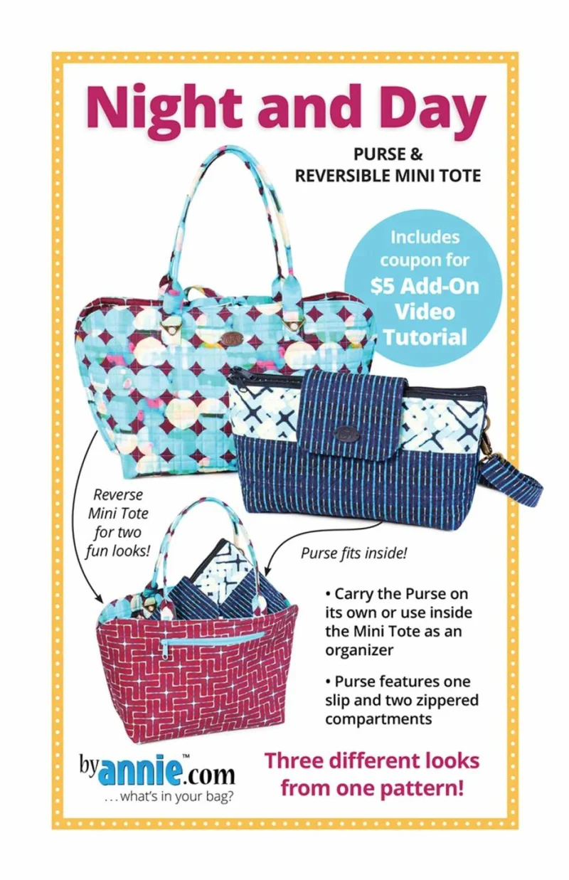 by Annies, Night & Day Purse & Tote Pattern