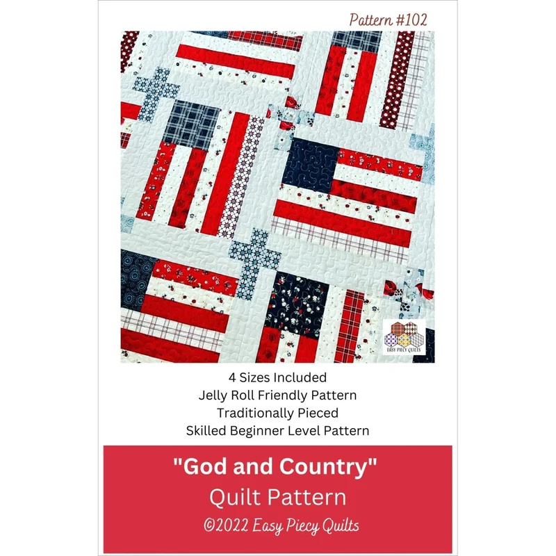 God & Country Quilt Pattern