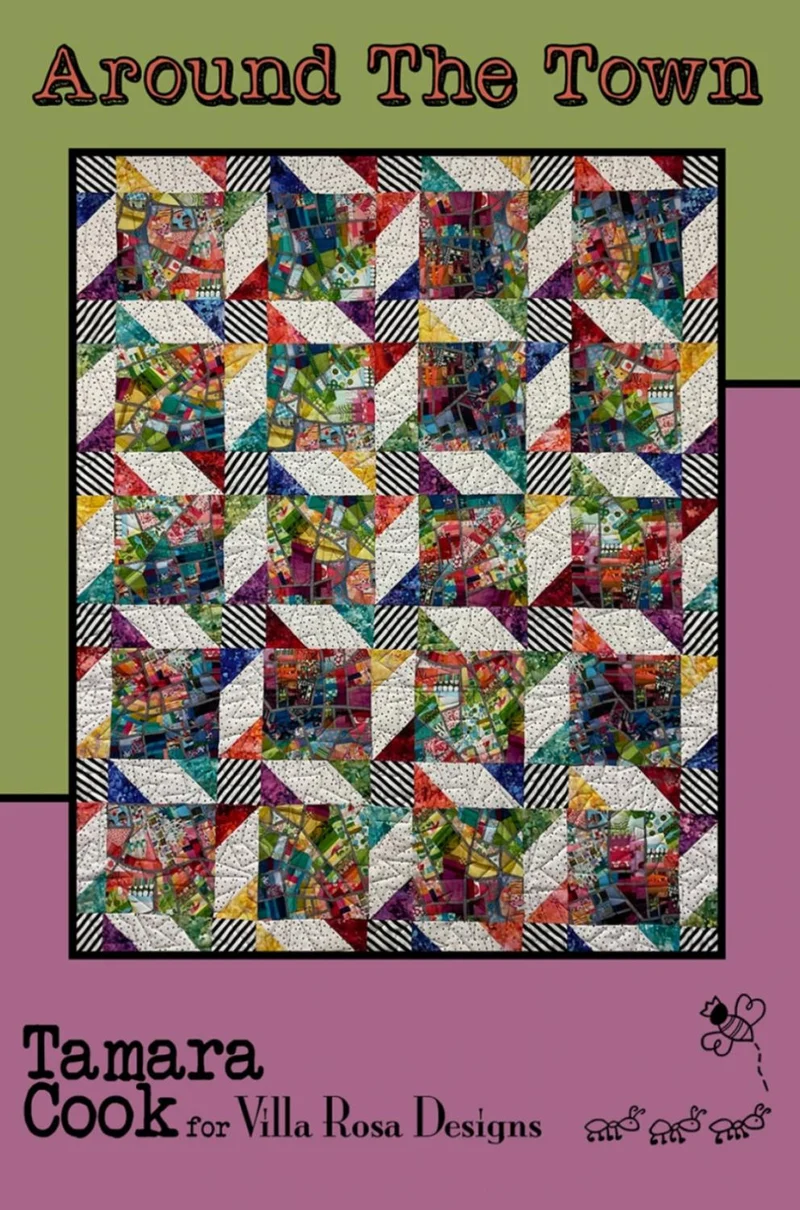 Around the Town Quilt Pattern