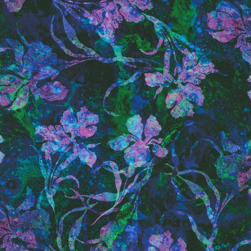 Robert Kaufman, Wide Backing, Iris