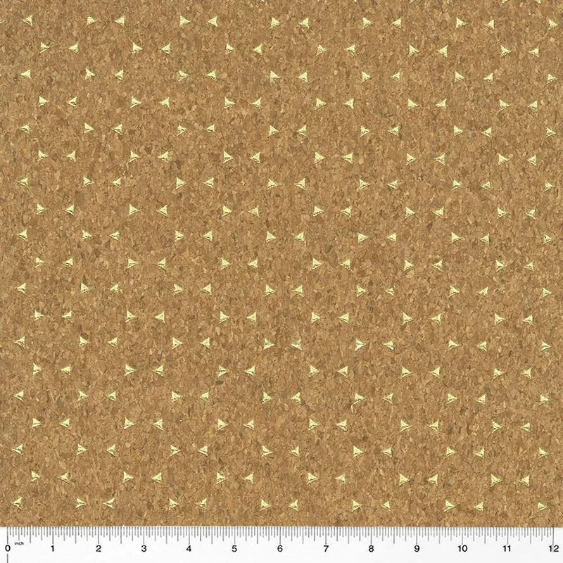 Windham, Natural Cork with Gold Metallic