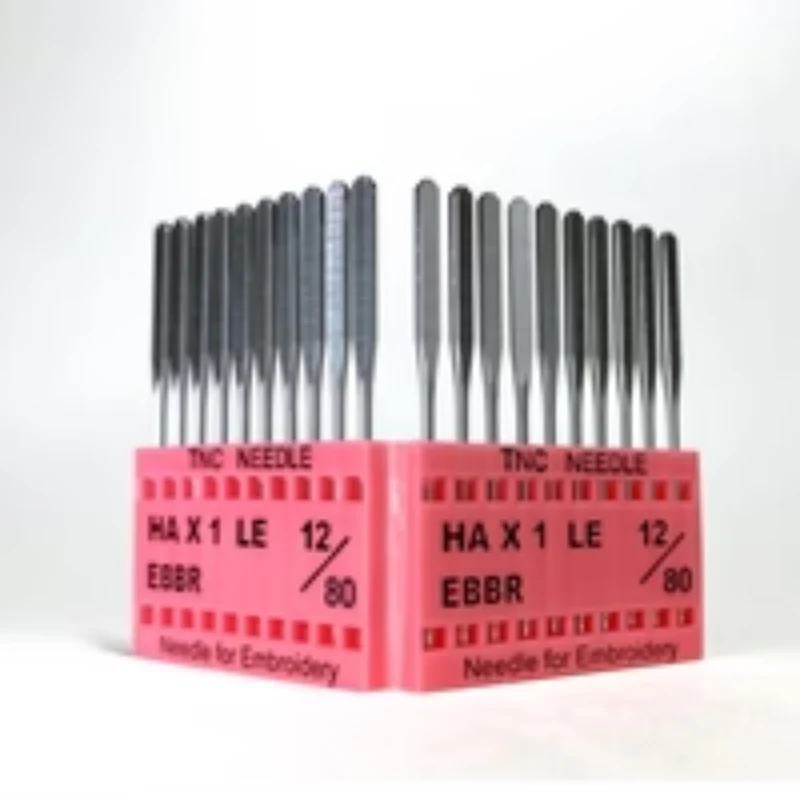 Triumph Flat Shank Needles, #12/80, 20 pack
