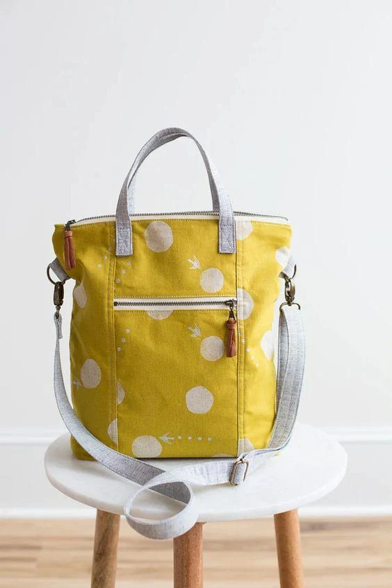 Redwood Tote Pattern by Noodlehead Designs