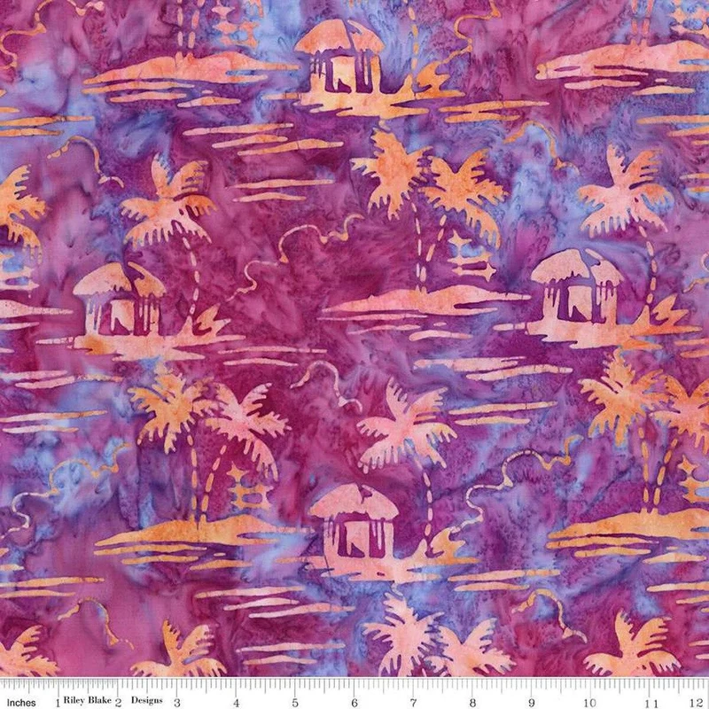 Riley Blake, Batiks, Places You'll Go, Lollipop