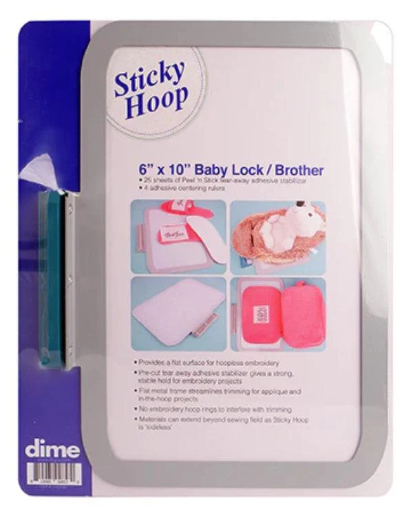Sticky Hoop 6" X 10" for Baby Lock/Brother
