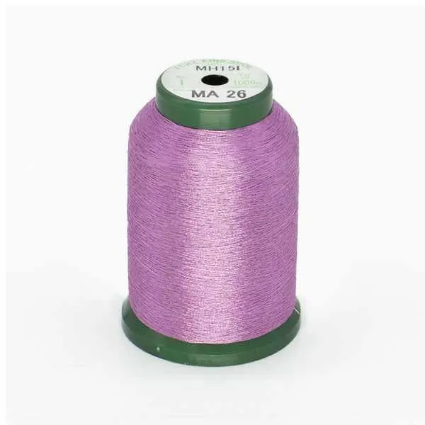 Kingstar Metallic Embroidery Thread, Light Purple, MA26