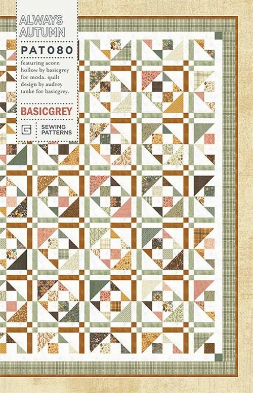 Moda, Always Autumn Quilt Pattern
