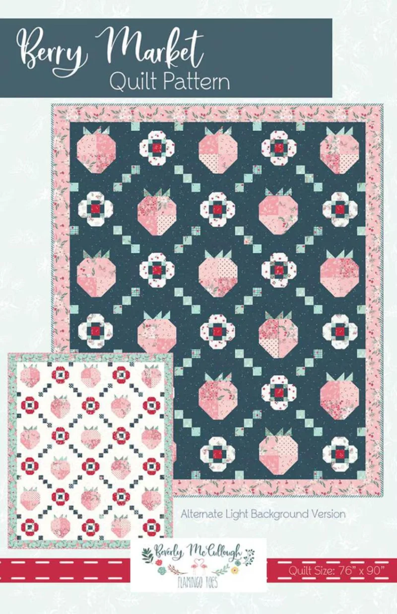 Pattern, Berry Market Quilt