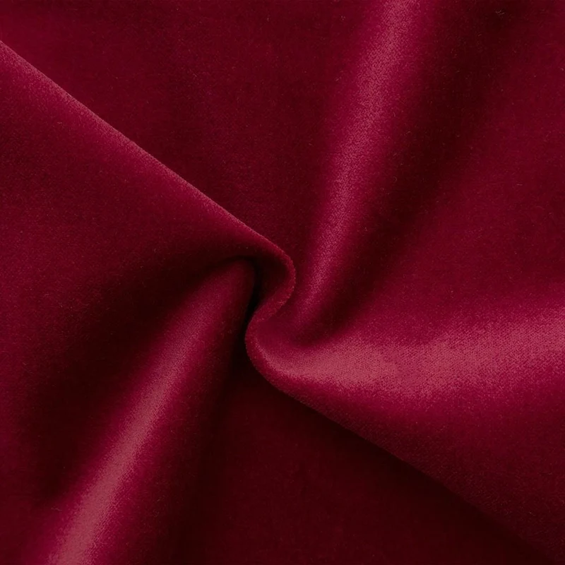 Robert Kaufman, Lush Velveteen Wide, Scarlet Red