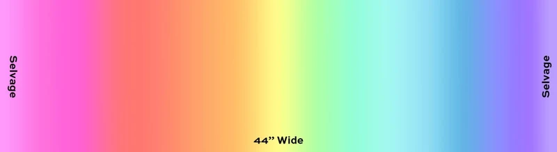 Andover/Makower, Hello Spring, Rainbow Hues, Ombre