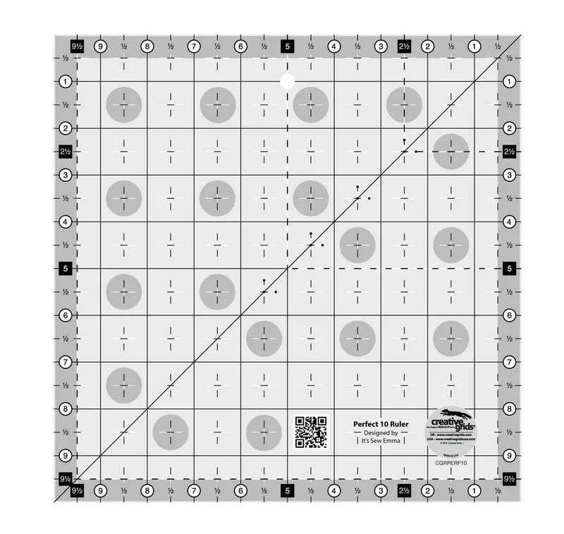 Creative Grids 10" Perfect Squ
