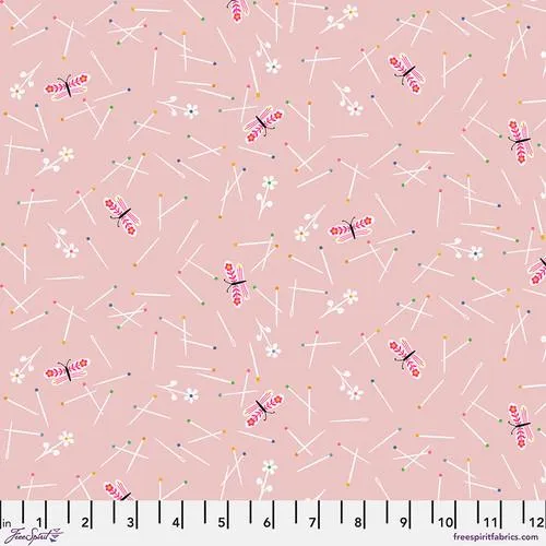 Magic Makers, Butterfly Pins, Lt Pink