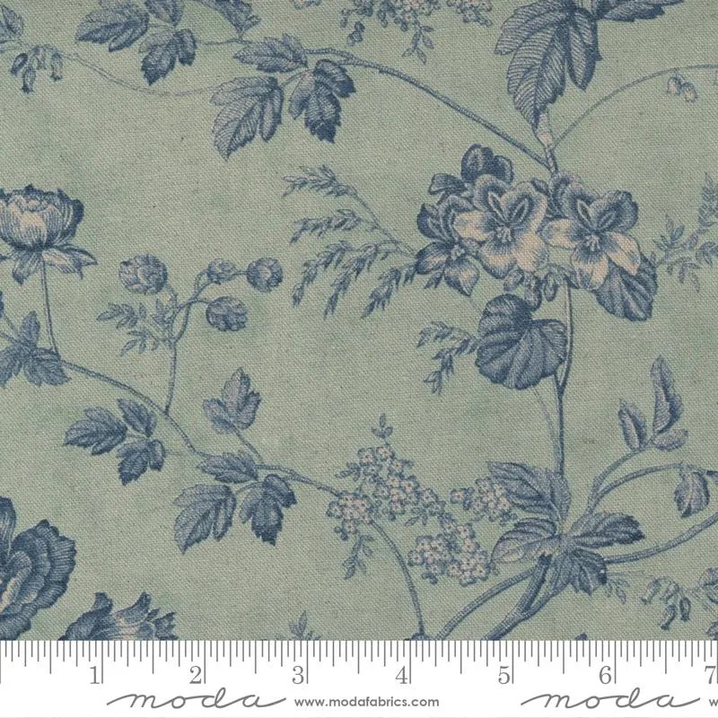 Moda, Sister Bay, Sky, Linen Blend