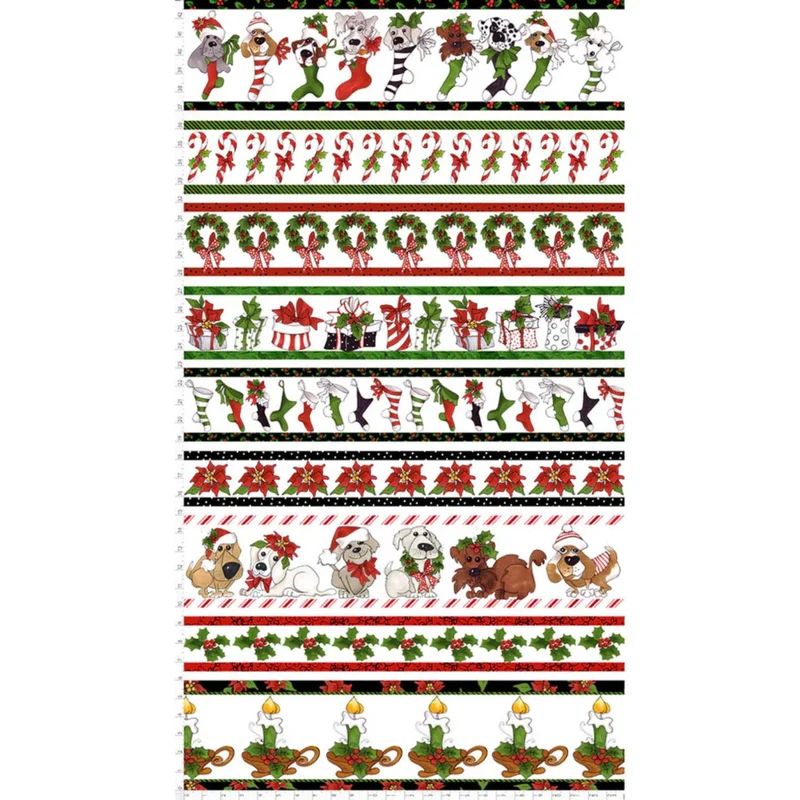 Loralie Designs, Holiday Border Stripe 692551