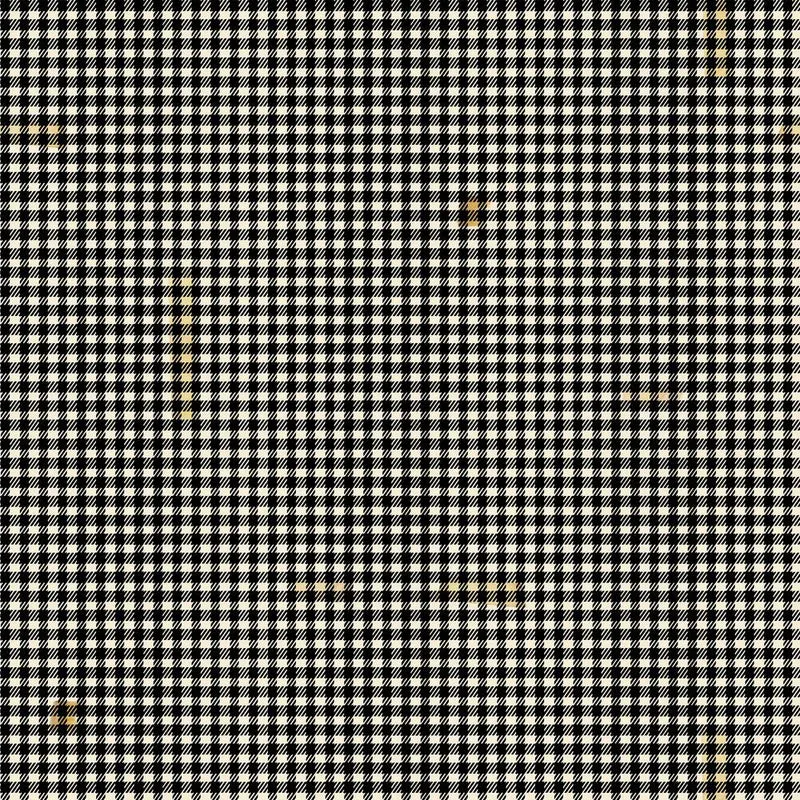 Tim Holtz, Holidays Past, Taped Gingham, Black
