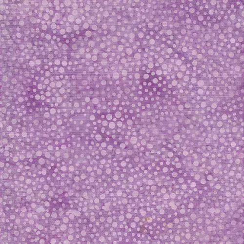 English Lavender Batiks, Dot, Pink Begonia