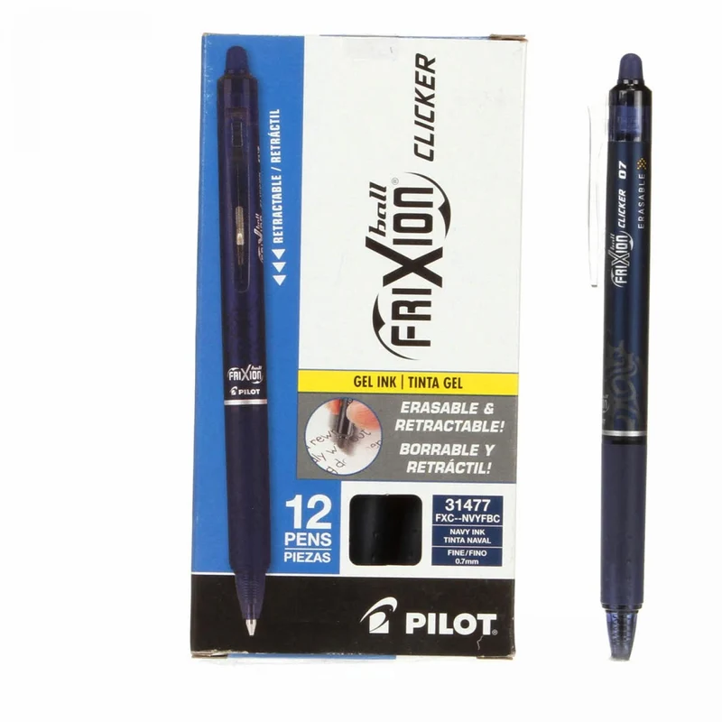 Frixion Clicker, One Pen, Navy