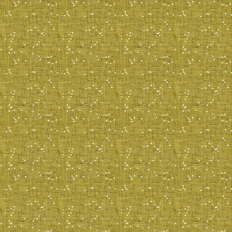 FIGO Fabrics, Stash Blenders, Check, Chartreuse