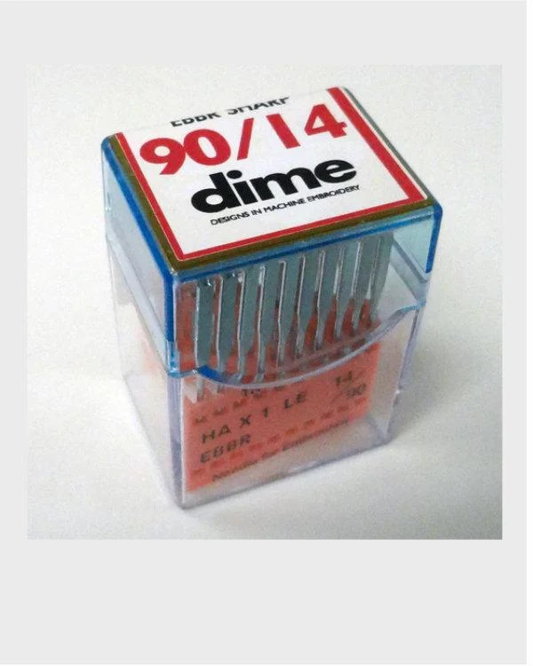 Triumph Flat Shank Needles, #90/14, 20 pk, Light Ball Point