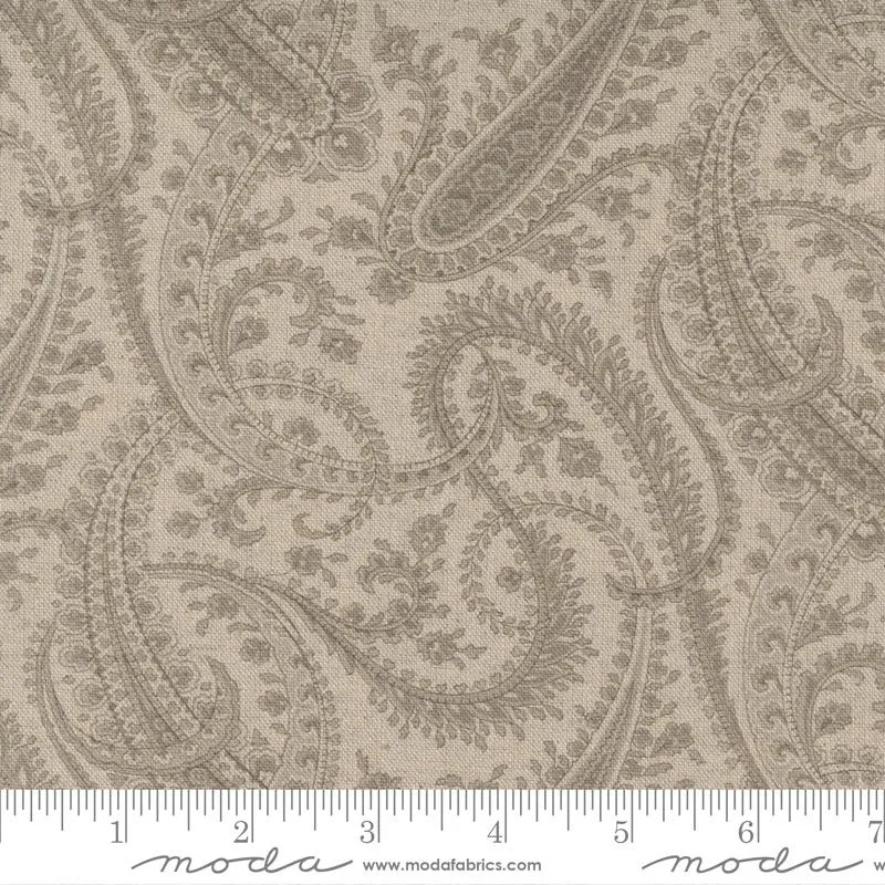 Moda, Sister Bay, Natural Driftwood, Linen Blend