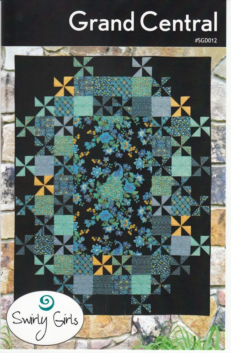 Grand Central Panel Pattern by Swirly Girl