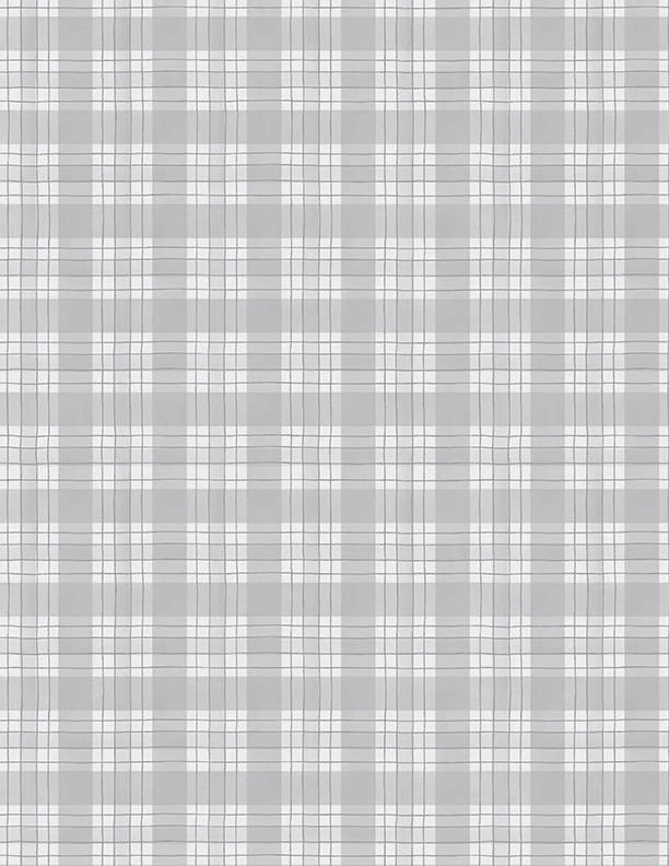 Zest For Life, Tablecloth Plaid, Gray