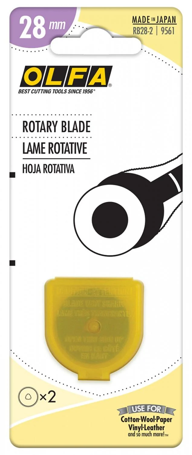 Olfa Rotary Cutter Blades 28mm