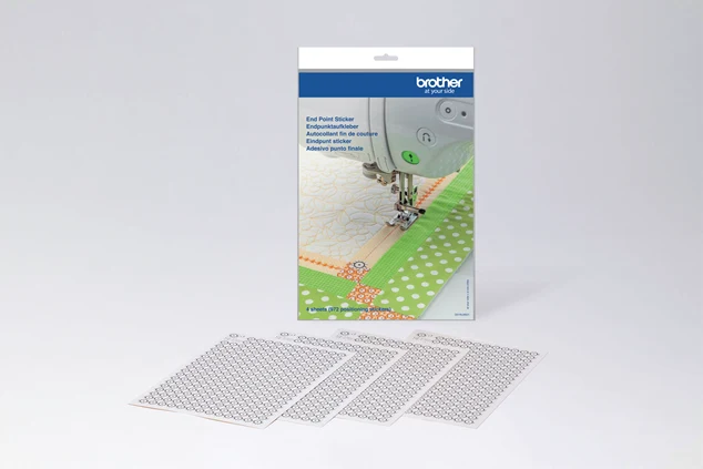 Brother SAEPS3 End Point Stickers for XP Series Machines, 4 Sheets with 972 Stickers