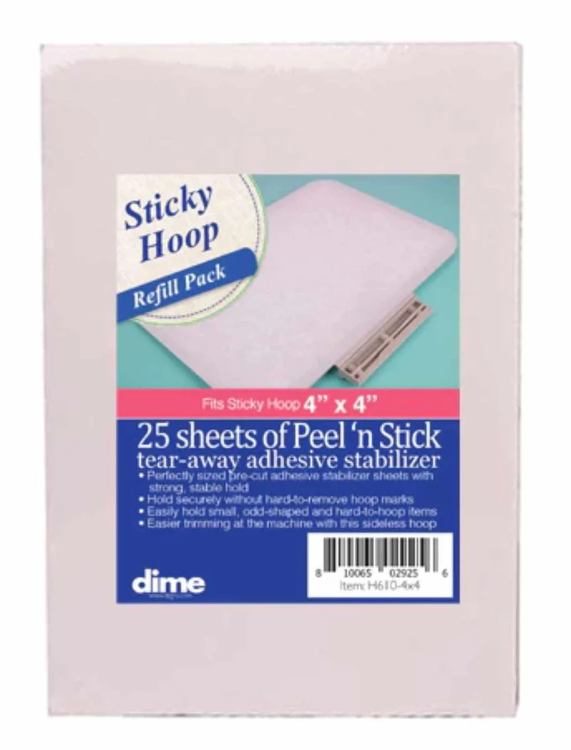 Sticky Hoop Refill Pack 6x6