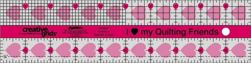 Creative Grids 2.5"x10" I Love