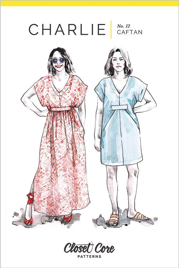 Closet Core, Charlie Caftan, pattern