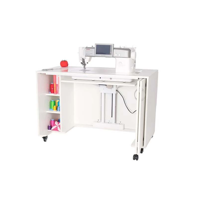 Mod Electric Lift Sewing Cabinet-Largest Machines, - Please call us to order 813.588.3478