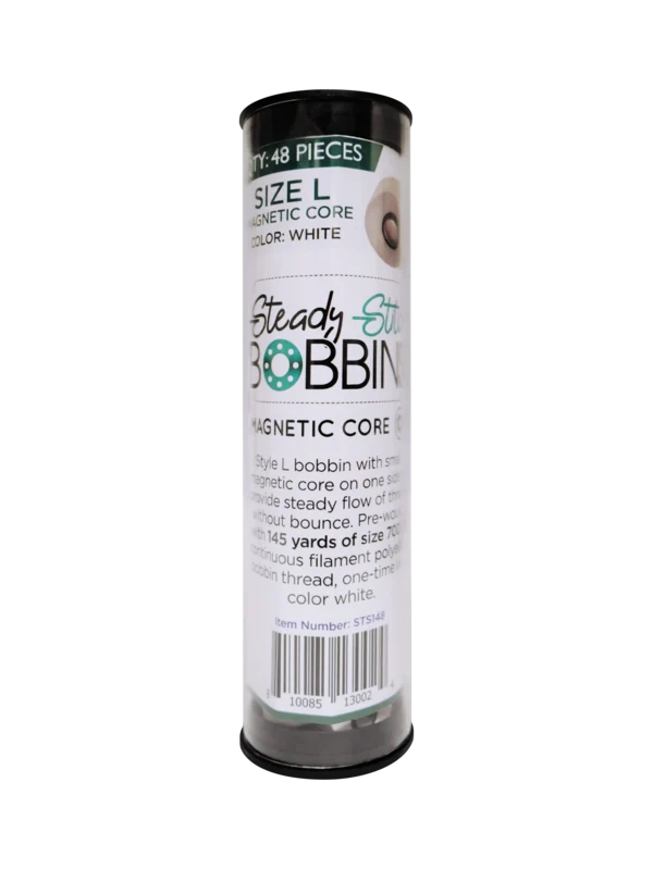 Steady Stitch Magnetic Core Prewound Bobbins Size L48 Pieces